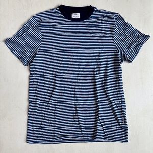 Peter Werth Black Blue Striped Tee